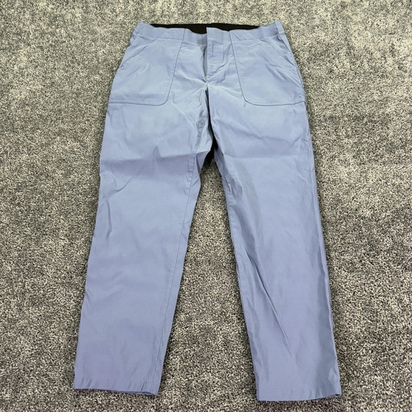 Eddie Bauer Pants - Eddie Bauer Pants Womens 12 Blue Horizon Ankle Nylon Stretch Travel Outdoor